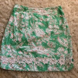 Lilly Pulitzer mini skirt